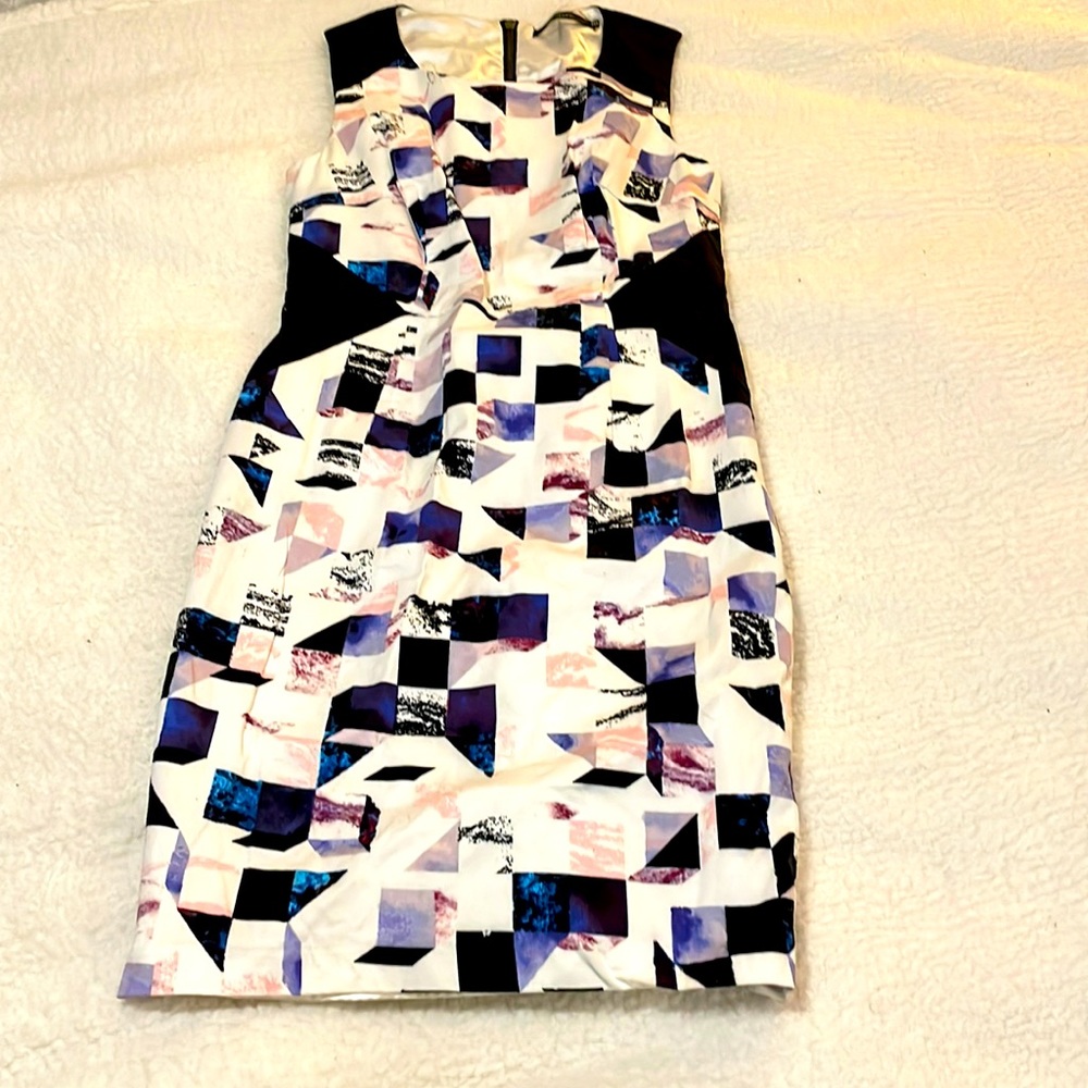 Portmans Printed Dress AUS 10/ US 6 - Picture 5 of 13